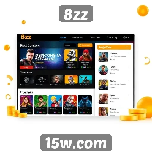 Explorando a interface do site 8zz para novos jogadores