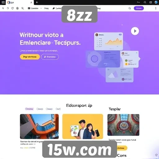 Interface do site 8zz melhora experiência do usuário
